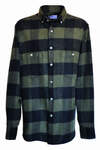 Green Black Checked Lumberjack Shirt - 2