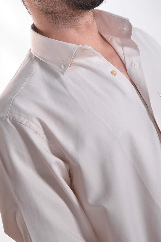 Cream Oxford Shirt