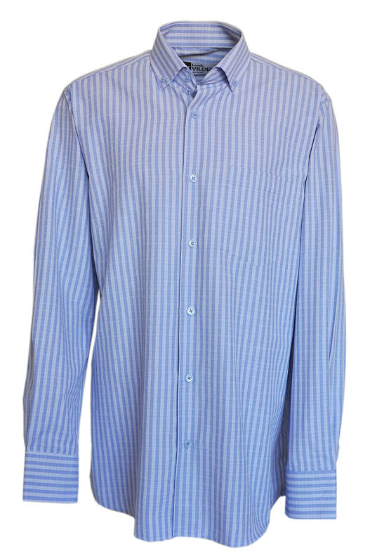 YILDIZ Blue Striped Long Sleeve Shirt