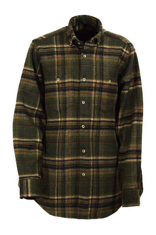 Green Checked Lumberjack Shirt