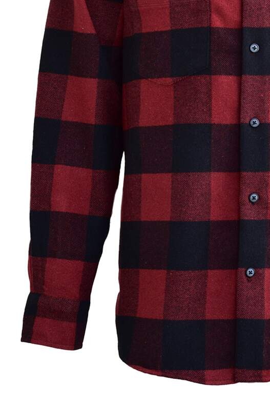 Siyah Kırmızı Kareli