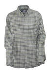 Green Checked Winter Cotton Shirt - 1