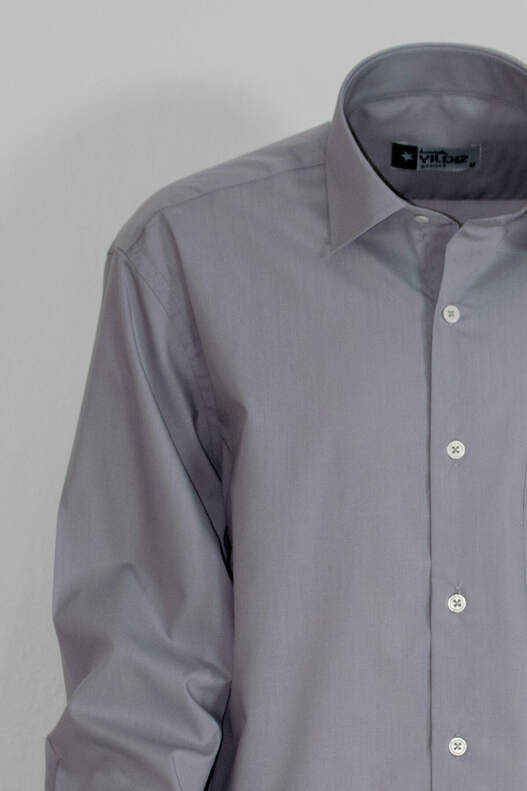 Mid Grey Terikoton Shirt
