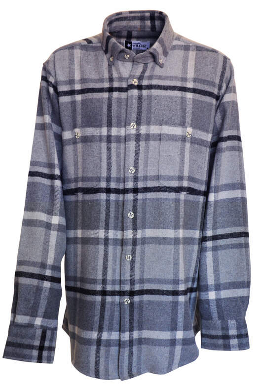 Grey Tones Plaid Lumberjack Shirt