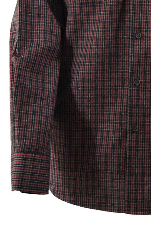 Kırmızı Siyah Kareli Kışlık Pamuklu