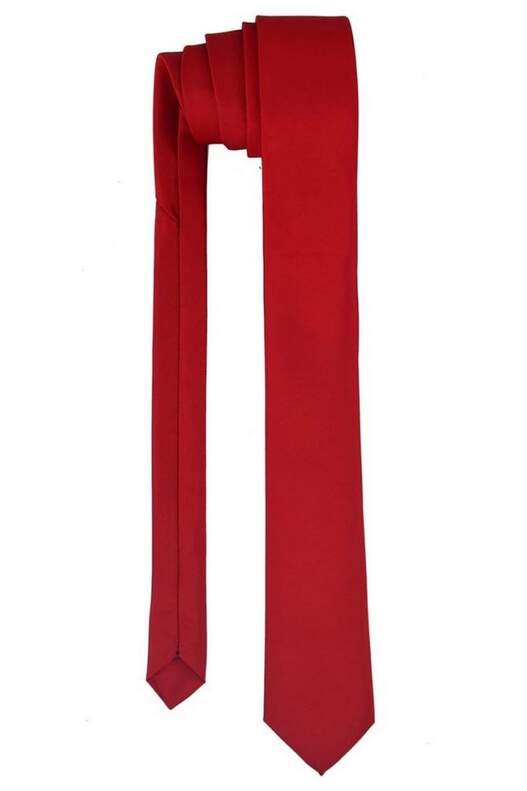 Classic Tie with Red Handkerchief