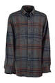 Dark Grey Plaid Lumberjack Shirt