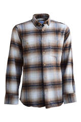 Kahve Tonları Siyah ve Krem Ekose Oduncu