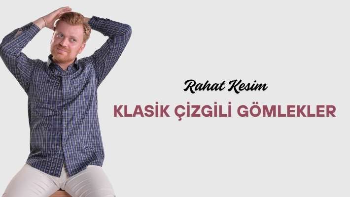 Klasik Çizgili Gömlekler